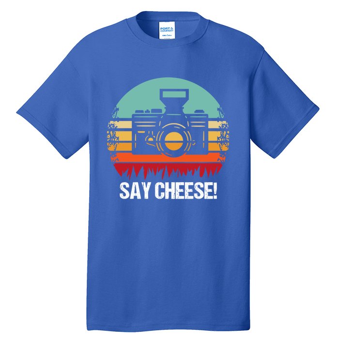 Say Cheese! Photographer Gift Tall T-Shirt