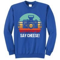 Say Cheese! Photographer Gift Tall Sweatshirt