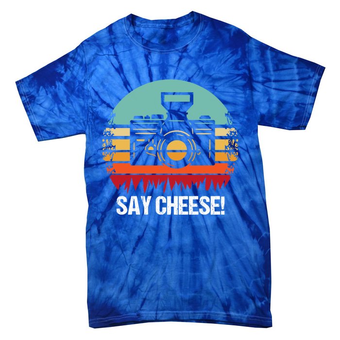 Say Cheese! Photographer Gift Tie-Dye T-Shirt