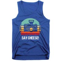 Say Cheese! Photographer Gift Tank Top