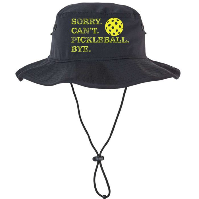 Sorry CanT Pickleball Bye Funny Player Dink Legacy Cool Fit Booney Bucket Hat