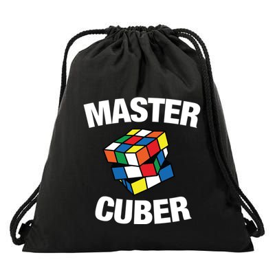 Speed Cubing Puzzle Master Cuber Cube Meaningful Gift Drawstring Bag