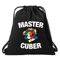 Speed Cubing Puzzle Master Cuber Cube Meaningful Gift Drawstring Bag