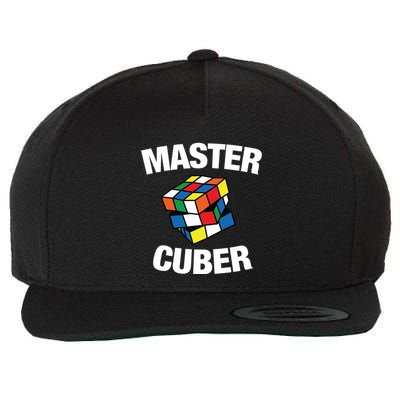 Speed Cubing Puzzle Master Cuber Cube Meaningful Gift Wool Snapback Cap