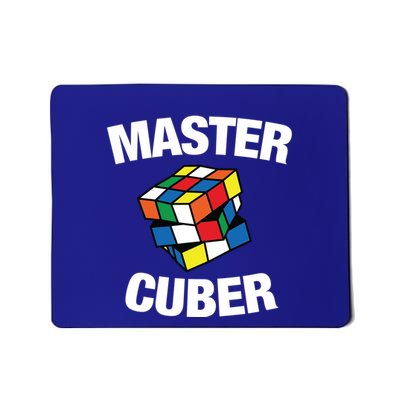 Speed Cubing Puzzle Master Cuber Cube Meaningful Gift Mousepad