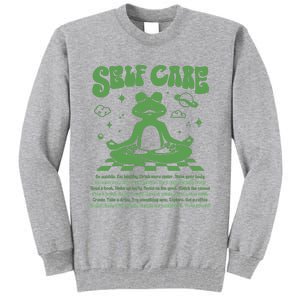 Self Care Positive Aesthetic Self Love Tall Sweatshirt