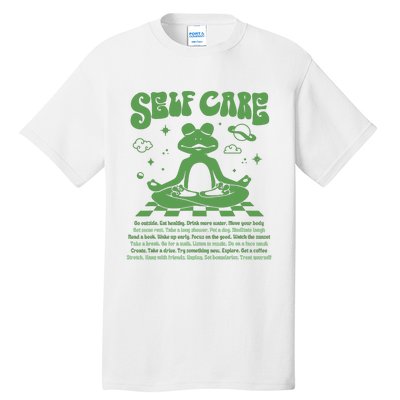 Self Care Positive Aesthetic Self Love Tall T-Shirt