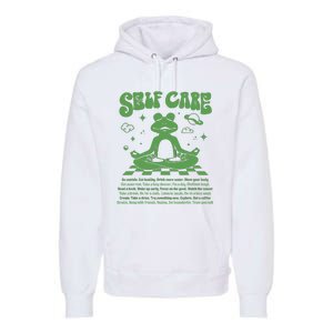 Self Care Positive Aesthetic Self Love Premium Hoodie