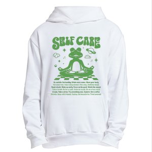 Self Care Positive Aesthetic Self Love Urban Pullover Hoodie