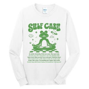 Self Care Positive Aesthetic Self Love Tall Long Sleeve T-Shirt