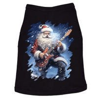 Santa Claus Playing Guitar Doggie Tank