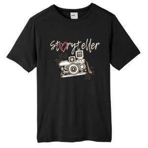 Storyteller Camera Photography Photographer Cool Tall Fusion ChromaSoft Performance T-Shirt