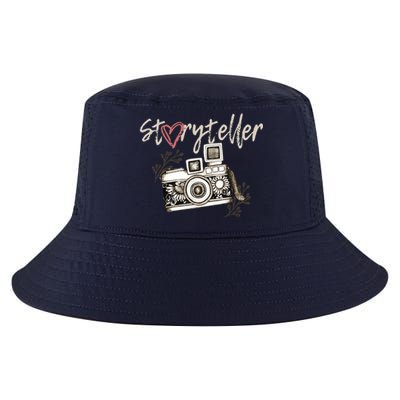 Storyteller Camera Photography Photographer Cool Cool Comfort Performance Bucket Hat