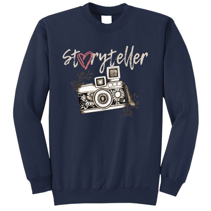 Storyteller Camera Photography Photographer Cool Sweatshirt