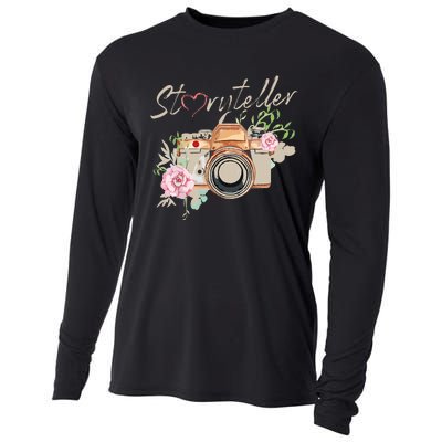 Storyteller Camera Photography Photographer Cameraman Ideas Cooling Performance Long Sleeve Crew