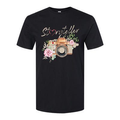 Storyteller Camera Photography Photographer Cameraman Ideas Softstyle CVC T-Shirt