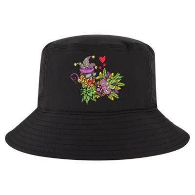 Swingers Couple Pineapples funny Mardi Gras Cool Comfort Performance Bucket Hat