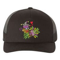 Swingers Couple Pineapples funny Mardi Gras Yupoong Adult 5-Panel Trucker Hat