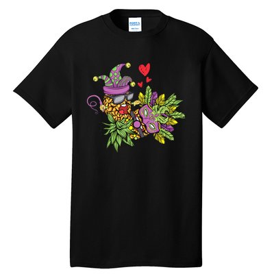 Swingers Couple Pineapples funny Mardi Gras Tall T-Shirt