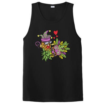 Swingers Couple Pineapples funny Mardi Gras PosiCharge Competitor Tank