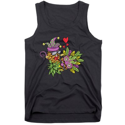 Swingers Couple Pineapples funny Mardi Gras Tank Top