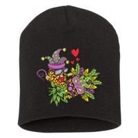 Swingers Couple Pineapples funny Mardi Gras Short Acrylic Beanie