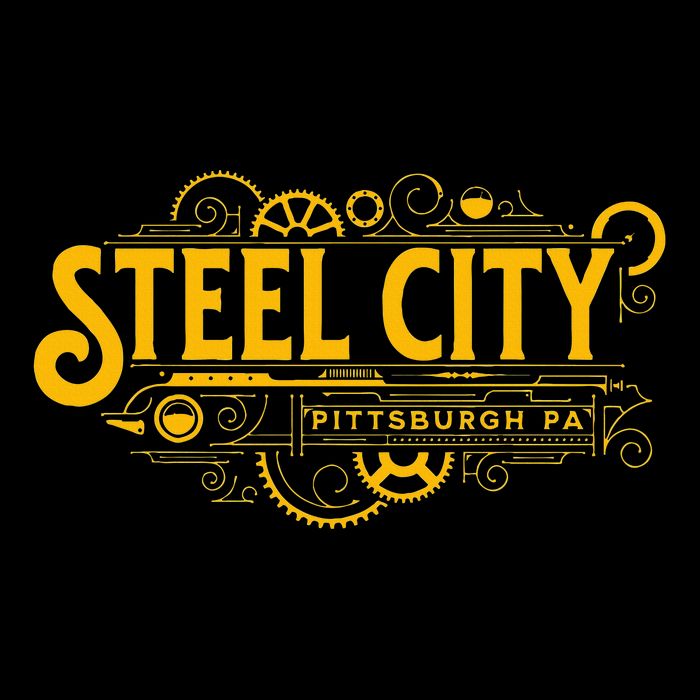 Steel City Pittsburgh Pennsylvania 412 Home Retro Cooling Performance Crew T-Shirt