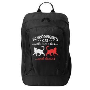 Schrodingers Cat Physics City Backpack