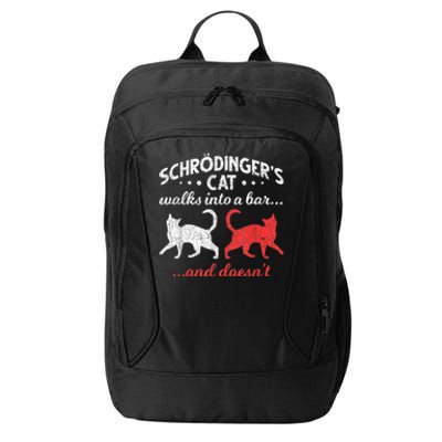 Schrodingers Cat Physics City Backpack