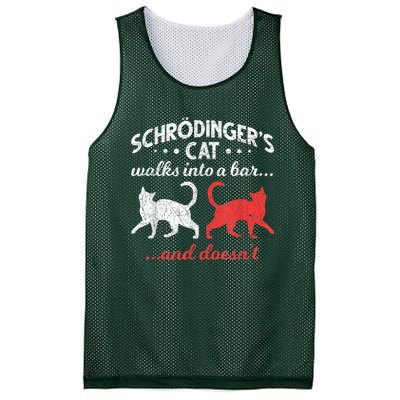 Schrodingers Cat Physics Mesh Reversible Basketball Jersey Tank