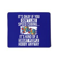 Speed Cubing Puzzle Cube Cuber Master Speed Cuber Humor Great Gift Mousepad