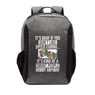 Speed Cubing Puzzle Cube Cuber Master Speed Cuber Humor Great Gift Vector Backpack