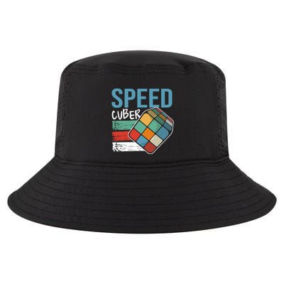Speed Cubing Puzzle Cube Cuber Master Speed Cuber Math Gift Cool Comfort Performance Bucket Hat