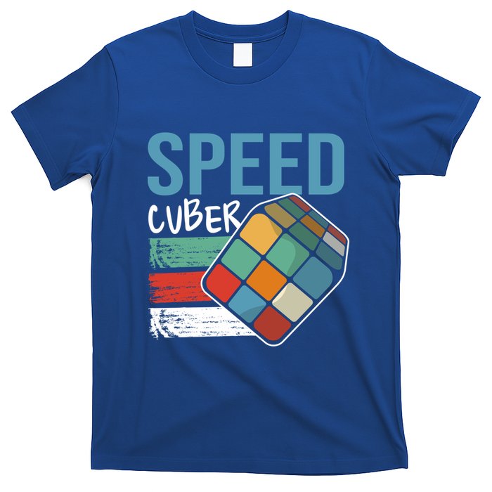 Speed Cubing Puzzle Cube Cuber Master Speed Cuber Math Gift T-Shirt