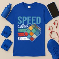 Speed Cubing Puzzle Cube Cuber Master Speed Cuber Math Gift T-Shirt