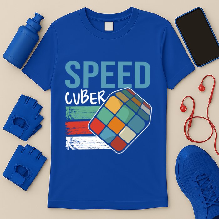 Speed Cubing Puzzle Cube Cuber Master Speed Cuber Math Gift T-Shirt
