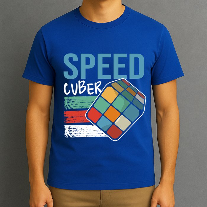 Speed Cubing Puzzle Cube Cuber Master Speed Cuber Math Gift T-Shirt