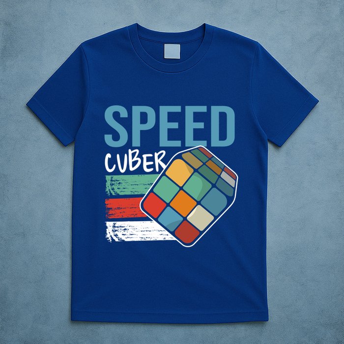 Speed Cubing Puzzle Cube Cuber Master Speed Cuber Math Gift T-Shirt