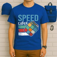 Speed Cubing Puzzle Cube Cuber Master Speed Cuber Math Gift T-Shirt
