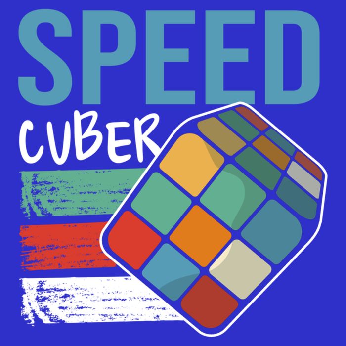 Speed Cubing Puzzle Cube Cuber Master Speed Cuber Math Gift T-Shirt
