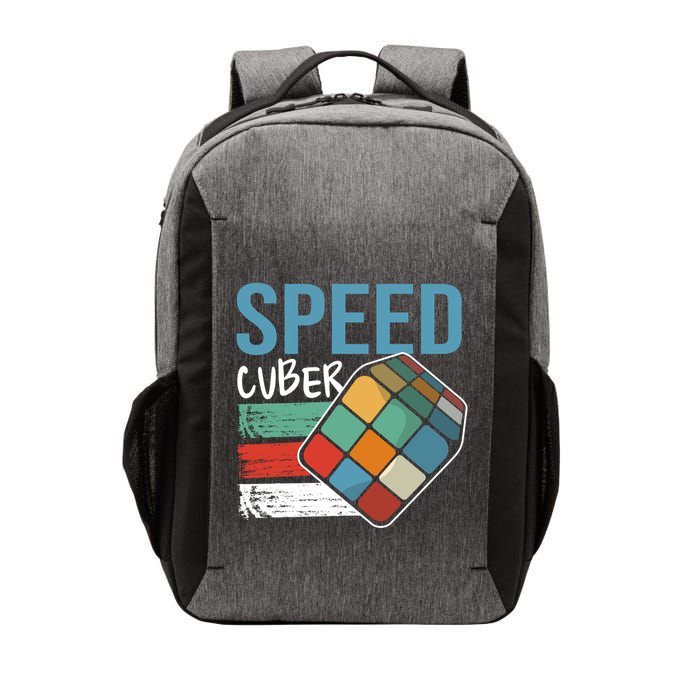 Speed Cubing Puzzle Cube Cuber Master Speed Cuber Math Gift Vector Backpack
