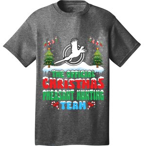 Snow Christmas Pheasant Hunting Team T-Shirt