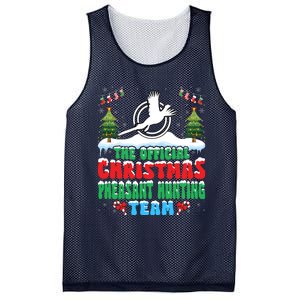 Snow Christmas Pheasant Hunting Team Mesh Reversible Basketball Jersey Tank