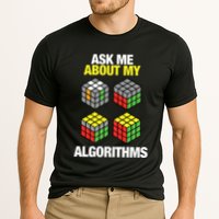 Speed Cubing Puzzle Cuber Cube Algorithms Great Gift Cooling Performance Crew T-Shirt