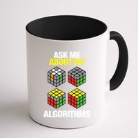 Speed Cubing Puzzle Cuber Cube Algorithms Great Gift Coffee Mug
