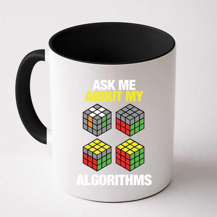 Speed Cubing Puzzle Cuber Cube Algorithms Great Gift Coffee Mug