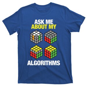 Speed Cubing Puzzle Cuber Cube Algorithms Great Gift T-Shirt