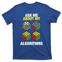 Speed Cubing Puzzle Cuber Cube Algorithms Great Gift T-Shirt