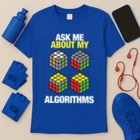 Speed Cubing Puzzle Cuber Cube Algorithms Great Gift T-Shirt