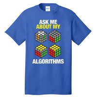 Speed Cubing Puzzle Cuber Cube Algorithms Great Gift Tall T-Shirt